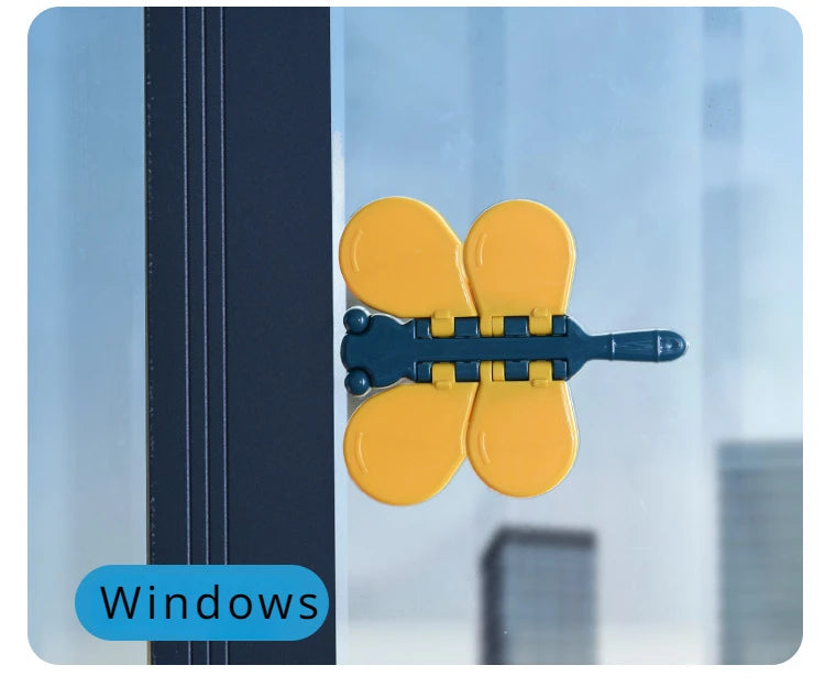 Cat Safety Window Lock Without Punching Children Baby Door Window Translation Push-pull Limiter Moved Fixed Limit Pet Dog