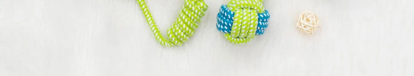 Pet Dog Toys for Large Small Dogs Toy Interactive Cotton Rope Mini Dog Toys Ball for Dogs Accessories Toothbrush Chew Puppy Toy