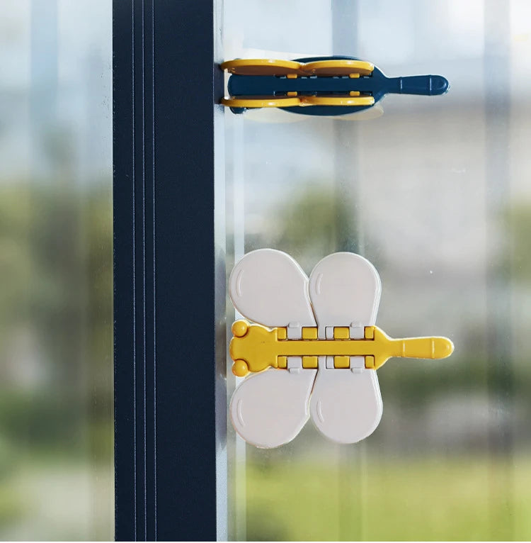 Cat Safety Window Lock Without Punching Children Baby Door Window Translation Push-pull Limiter Moved Fixed Limit Pet Dog