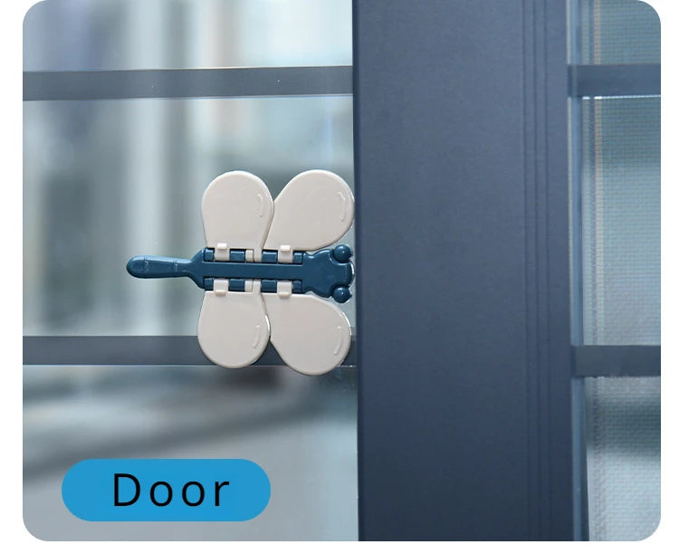 Cat Safety Window Lock Without Punching Children Baby Door Window Translation Push-pull Limiter Moved Fixed Limit Pet Dog