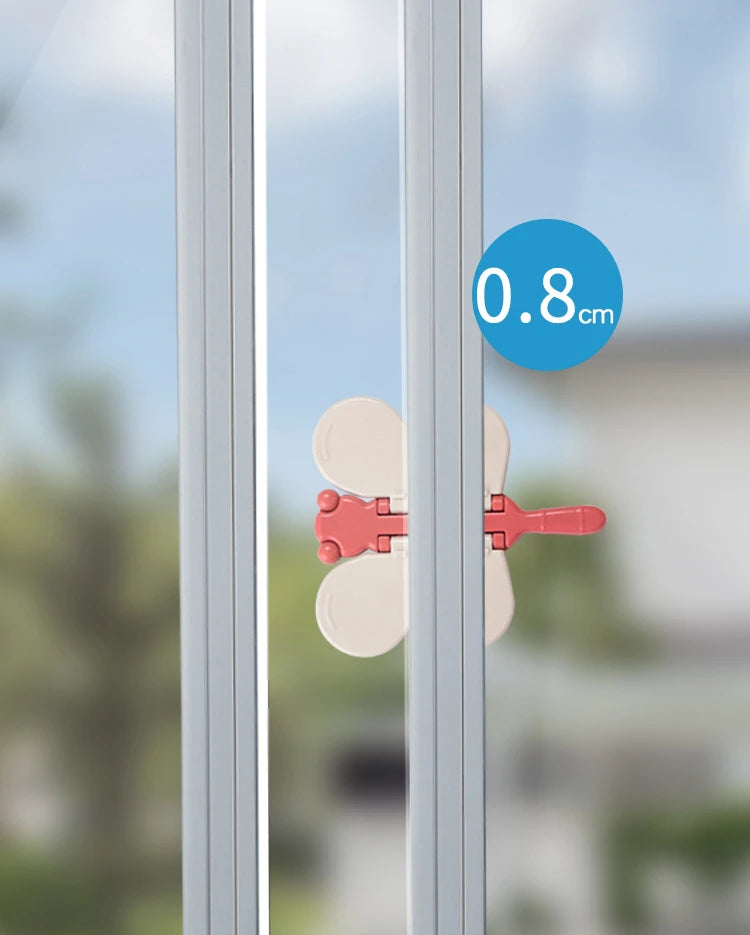 Cat Safety Window Lock Without Punching Children Baby Door Window Translation Push-pull Limiter Moved Fixed Limit Pet Dog
