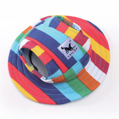 Pet Dog Accessories Summer Dog Hat Cap Pets Breathable Mesh Dog Hats Princess Beach Hat For Small Chihuahua York Ropa Para 15 S1