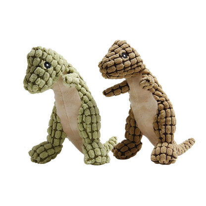 Squeaky Pet Toys for Medium Large Dogs Plush Puppy Big Dog Chew Toys Animals Shape Pet Dog Durable Chew Molar Toy Accessories