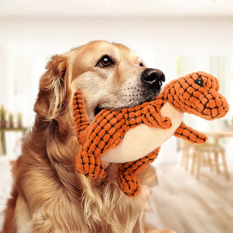 Squeaky Pet Toys for Medium Large Dogs Plush Puppy Big Dog Chew Toys Animals Shape Pet Dog Durable Chew Molar Toy Accessories