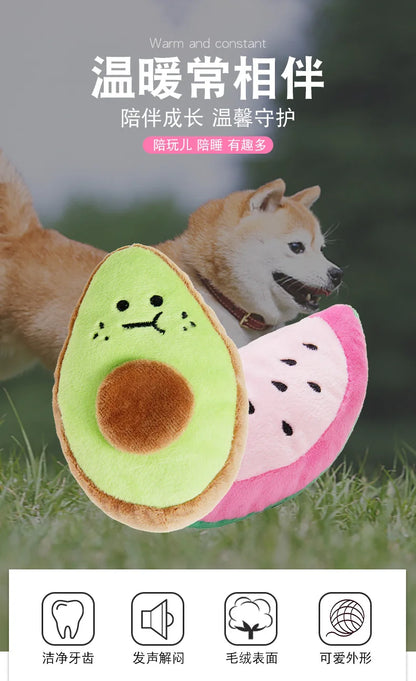 Squeaky Pet Toys for Medium Large Dogs Plush Puppy Big Dog Chew Toys Animals Shape Pet Dog Durable Chew Molar Toy Accessories